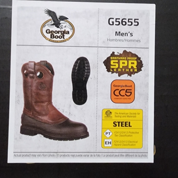 Men's Georgia Boot-Muddog G5655 - Picture 4 of 5